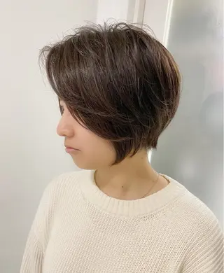 ショート 藤田 遼のヘアスタイル