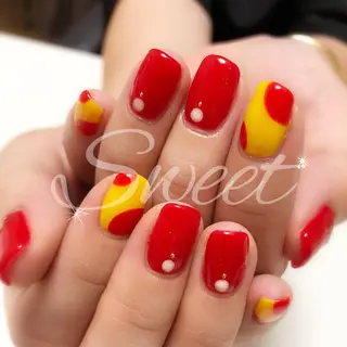 ネイル sweet 仲野陽子のネイルデザイン