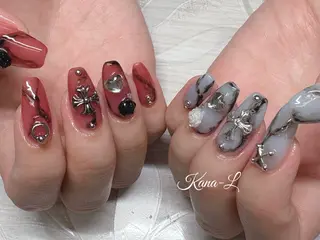 ネイル 芦辺 香奈のネイルデザイン