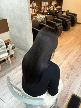 ロング カラー なぎは/似合わせ・ ナチュラルカラーのヘアスタイル