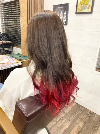 ロング カラー プチプラ&ハイクオ リティ✰Lilly✰のヘアスタイル