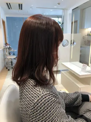 ミディアム レイヤー×髪質改善✨ 渋谷/佐藤侑哉のヘアスタイル