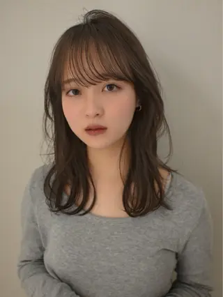 カラー aya / ニュアンスカラーのヘアスタイル