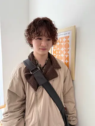 ショート パーマ スパイラルパーマ 🌐hina⭐️のヘアスタイル