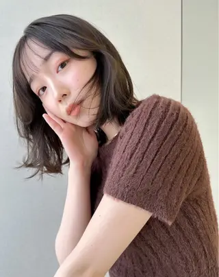 ミディアム yume. COA GINZAのヘアスタイル