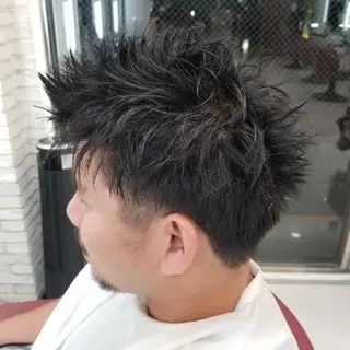 ショート メンズ 瀬川 茉衣子のヘアスタイル