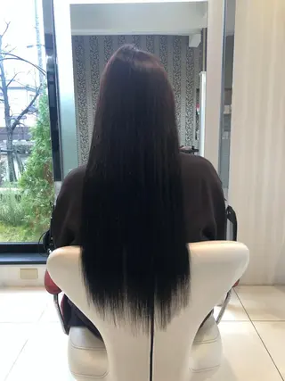 ロング 杉田 一浩のヘアスタイル