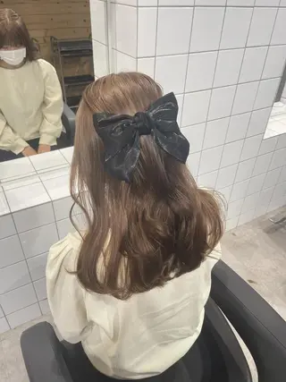 カラー 🤍PARADE 🤍透け感カラー🤍のヘアスタイル