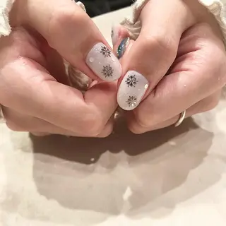 ネイル パラあり！フィルイン 美フォルムのネイルデザイン