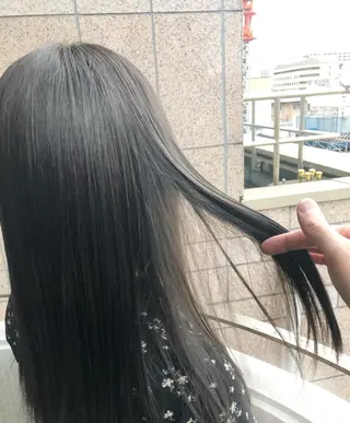 セミロング カラーアンドケアリタ kitamuuuのヘアスタイル