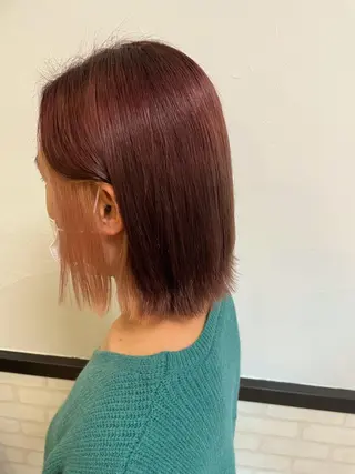 カラー 菊池 栄里奈のヘアスタイル