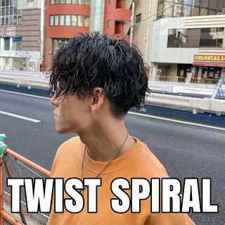 ミディアム メンズ 💈メンズパーマ💈 ナカザワ リョウのヘアスタイル