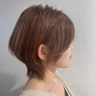 ショート カラー 野々村 裕菜のヘアスタイル