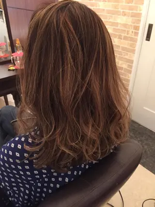 ミディアム 松永 雄樹のヘアスタイル