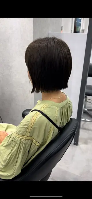 ミディアム ハイトーン・ボブ 🎀/𝐚𝐨𝐢のヘアスタイル