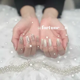 ネイル 💜5/4空✩.* Yuuna💜のネイルデザイン