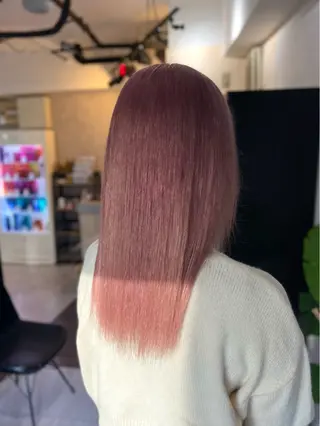 カラー 💕韓国艶出しヘア /HARUKAのヘアスタイル
