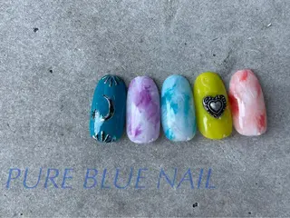 ネイル PURE BLUE NAILのネイルデザイン