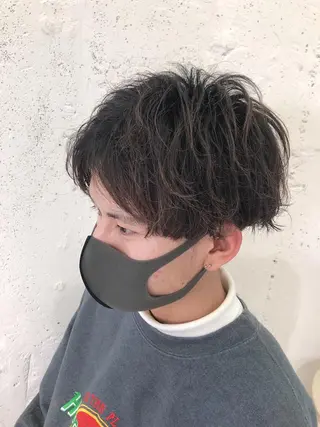 パーマ メンズ 韓国ヘア🇰🇷 RYOTAのヘアスタイル