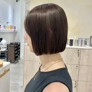 ショート ボブ/美髪矯正 /佐藤　奈巳のヘアスタイル