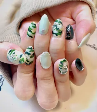 ネイル nailist cocoのネイルデザイン