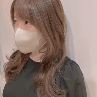 ロング パーソナルカラー lapiax阿部のヘアスタイル