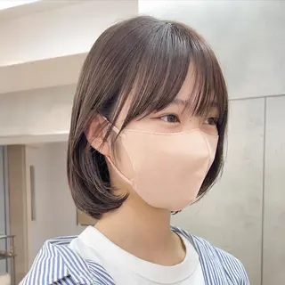 ショート 顔周りの垢抜けヘア 立山愛梨のヘアスタイル