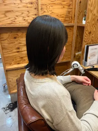 ミディアム 星野 美紅のヘアスタイル