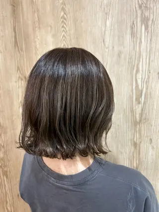 ミディアム カラー TELA HAIR 守谷のヘアスタイル
