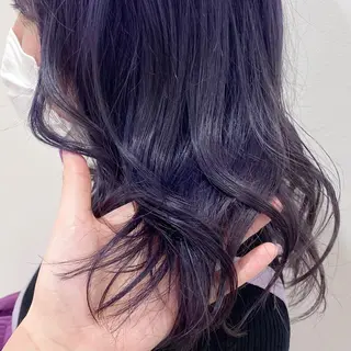 ロング カラー マンツーマン女性 美容師 奏のヘアスタイル