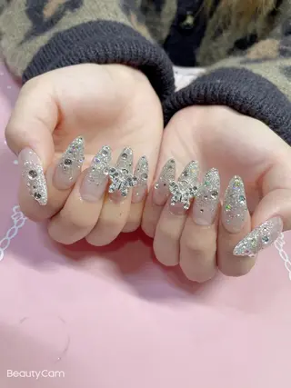セミロング ネイル 《LB》ラブリエ Nail&eyeのマツエク・マツパデザイン