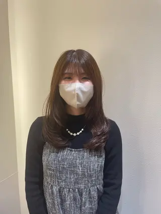 ロング パーマ パーソナルカラー🌈 /骨格診断/ゆうきのヘアスタイル