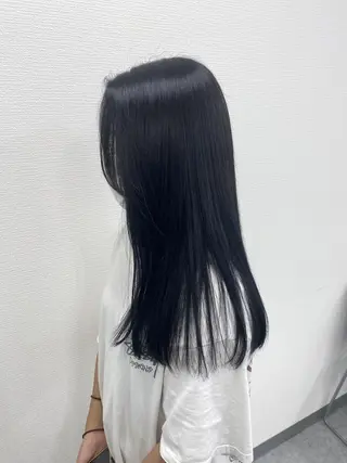 ロング カラー 💙ハイトーン韓国風 色白ヘア💙manaのヘアスタイル