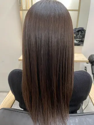 ロング 髪質改善TR 透明感カラーHanaのヘアスタイル