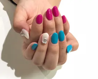 ネイル 舞田 苑香のネイルデザイン