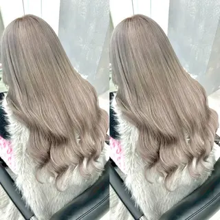 カラー ヘアメ🎀推しカラー 🥣横浜/しほ🧸のヘアスタイル