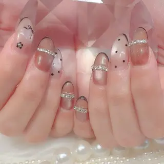 ネイル Nail×Lani 深爪矯正対応◎のネイルデザイン