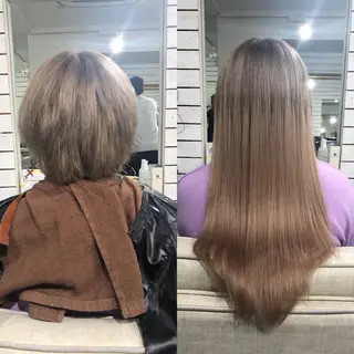 ロング カラー 🧡艶髪ちゅるん髪 🫧🧡YUKI❄️のヘアスタイル