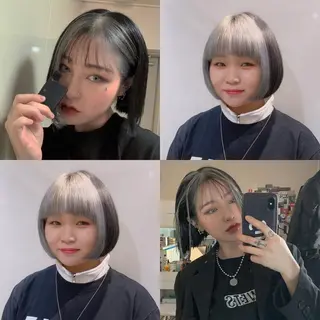 ショート カラー ヘアアレンジ 柔らか垢抜けｶﾗｰと ｶｯﾄ🫧ASUKAのヘアスタイル