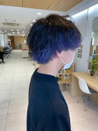 ショート カラー メンズ 🍀透明感抜群🍀/ ハイトーンカラーのヘアスタイル