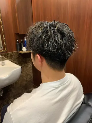 ショート メンズ 羽木 隆徒のヘアスタイル