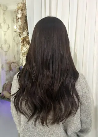 セミロング カラー 🌟小出 倫花🌟 艶カラー/カットのヘアスタイル