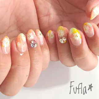 ネイル プライベートサロン Fuflaのネイルデザイン