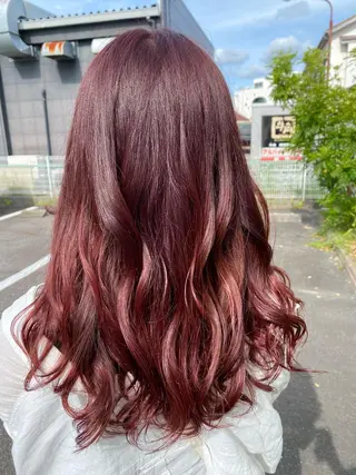 カラー SALOWIN栄 高須大貴のヘアスタイル