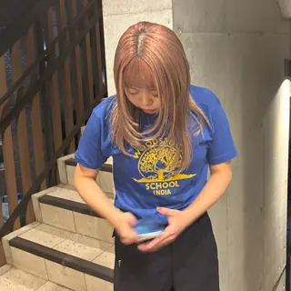 セミロング カラー 髙橋 実夢のヘアスタイル