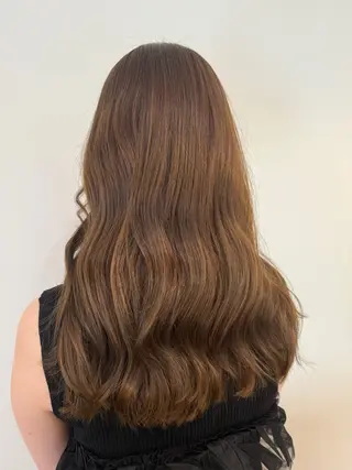 ロング ⚡️メンズ高支持⚡️ 知念夢華のヘアスタイル