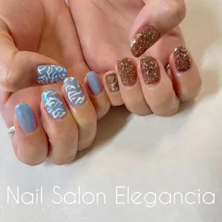 カラー ネイル Elegancia. Hiromiのネイルデザイン