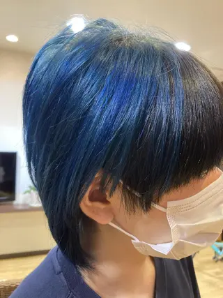 ショート カラー ルミ エールのヘアスタイル