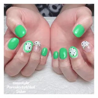 ショート ネイル 👑enen style👑のネイルデザイン