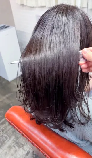 セミロング カラー Chic シックのヘアスタイル